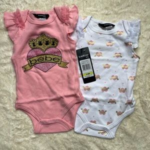 Bebe Baby 3-6months Baby Girl Onesies